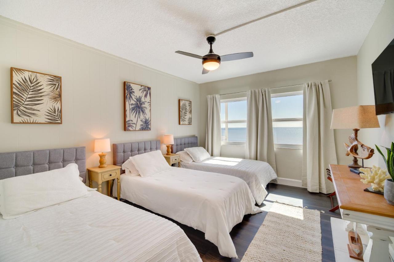 Oceanfront Satellite Beach Condo With Balcony, Views Exterior photo